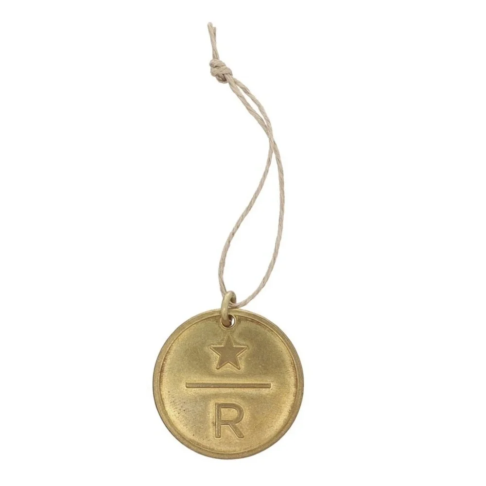TRAVELER'S notebook Starbucks Reserve Tokyo Brass Tag Charm JAPAN